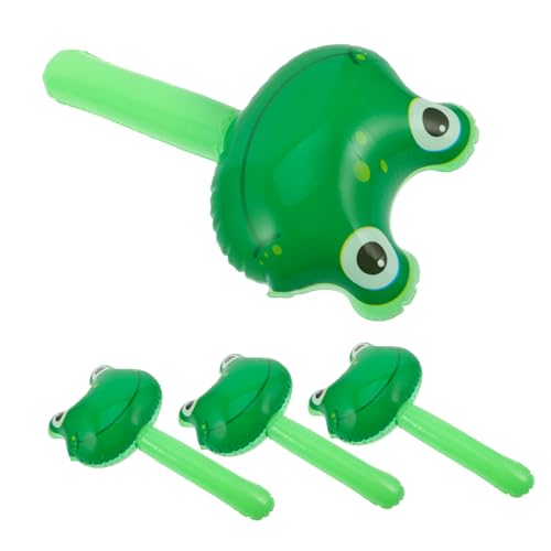 WOONEKY Giant Inflatable Hammers 4pc Set Animal Sticks Boys and Girls Party Inflatables Blowing up Toys for Boys and Girls