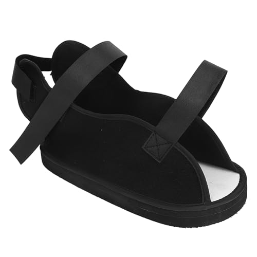 Fyearfly Zapatos de yeso quirúrgico, zapato postoperatorio de yeso para fractura de punta abierta Soporte de pierna protectora para pies Soportes para suministros sanitarios Equipos