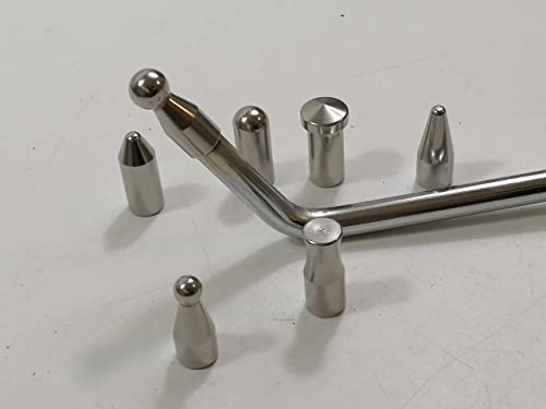 ?? Dent Removal Repair Tool,M8 Stainless Car Puller Push Rods Replace Head(NO Rod),Paintless Car Body Dent Removal Tools