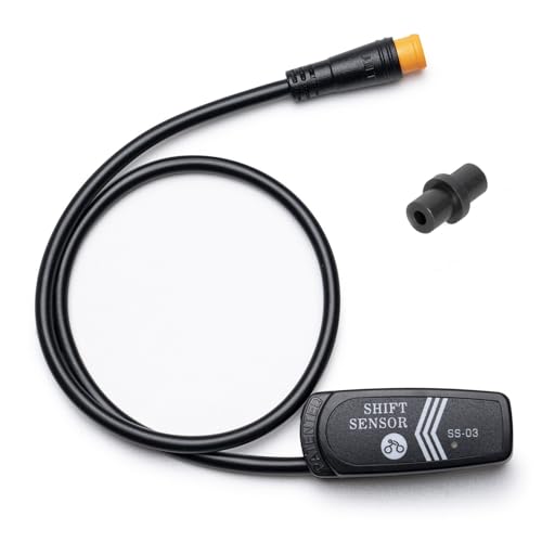 E-Mangue Ebike Gear Shift Sensor for BAFANG BBS01B BBS02B BBSHD, Electric Bike Gear Sensor for Mid Drive Conversion Kit, Ebike Speed Sensor with 3 Pin Male Connector