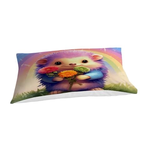 Housse de couette hérisson 135x200cm pour apaiser les nuits agitées