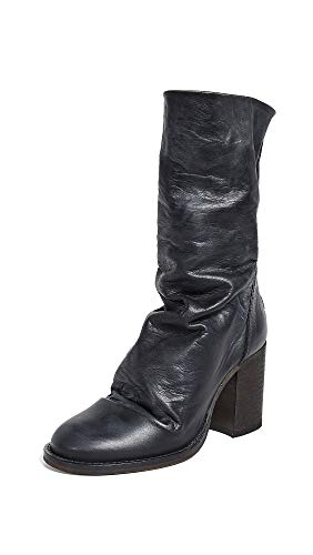 Free People Elle Block Heel Boot Black 40 (US Women's 10) M