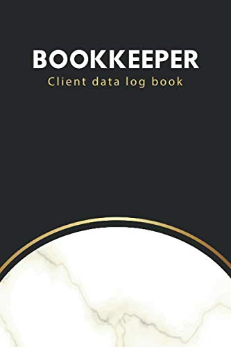 Bookkeeper Client Data Log Book: Appointment book (+200 rooms) with A to Z Alphabetic Tabs, notebook journal to record customer information,