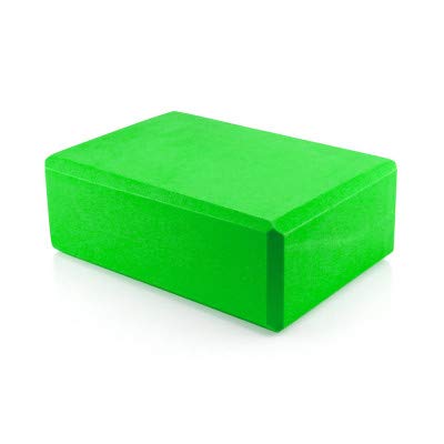 IRIS Fitness Yoga Block EVA Foam Brick Provides Stability Balance & Support, Improve Strength and Deepen Poses Exercise Blocks - Great for Yoga, Pilates, Workout, Fitness & Gym (Green)-picture-13