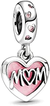 925 Sterling Silver Charms for Bracelets Necklaces Dangle Pendant With 5A Cubic Zirconias Bead Charm for Women DIY Jewelry - Image 6