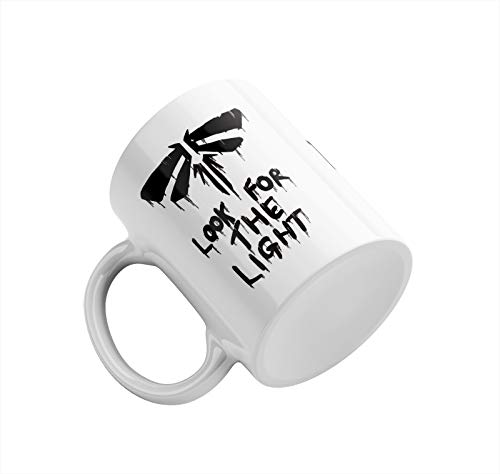 Caneca The Last of Us Part II Look for the Light Branca