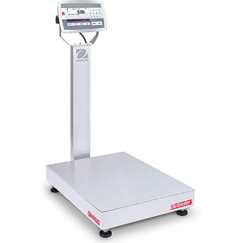 Báscula de banco Ohaus D52XW250WTX7 500 lb x 0.1 lb miniatura 1