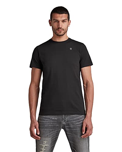 G-STAR Homme T-shirt Base, Noir (dk black D16411-336-6484), M