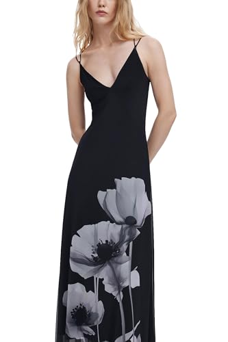 Vestido Desigual tirantes mujer fresco que no aprieta para evitar el calor