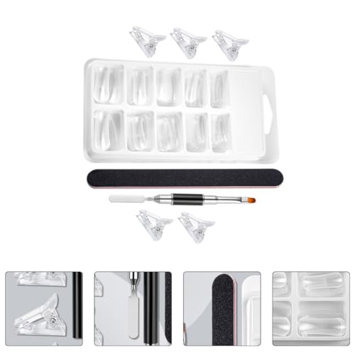 Set de Moldes para Extensión de Uñas con 100 Piezas miniatura 7