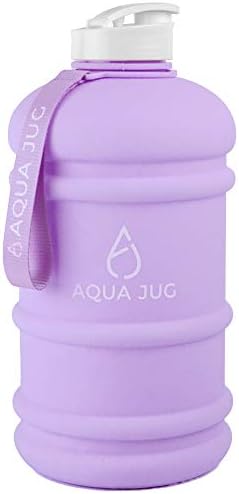 Aqua Jug Big Water Bottle, Dishwasher Safe BPA Free Drinking Water, 2.2L, Great for Gym Fitness Workout Sports Hiking and More