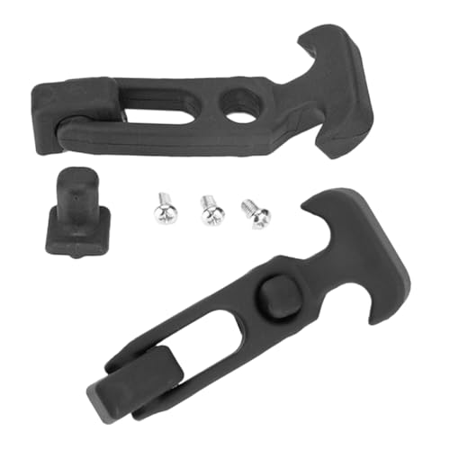 HOLIDYOYO Flexible Rubber Latch T-Handle Hasps Tool Box Latches Replacement Engine Hood Catch for Vehicles