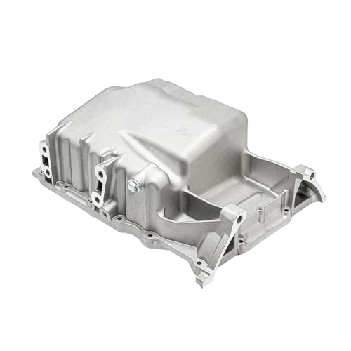 Image of AUCERAMIC 264-455 Engine Oil Pan Sump with Drain Plug Compatible with 2012 2013 2014 Honda CR-V EX EX-L LX 2.4L L4 Replaces 11200R5A000