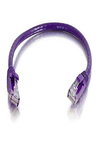 Legrand - C2G Cat6 Ethernet Cable, Snagless Unshielded Cat6a Patch Cable, Purple Network Patch Cable, 6 Inch Snagless UTP Ethernet Cable, 1 Count, C2G 00958