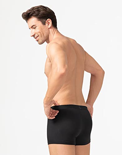 Image of dockstreet Ultra Soft, 100% Cotton Smooth Boxer Brief Comfortable Stretchable /Soft Fabric Brief Trunk Styled Underwear for Men