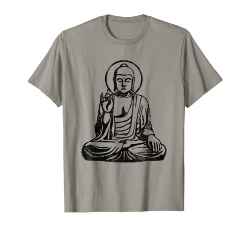 Buda Budista Regalo Arte Gautama Zen Meditación Budismo Camiseta