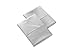 The Great American Store Basics - 600 Thread Count 2 Pc Ivory Solid Pillow Cases Queen Size