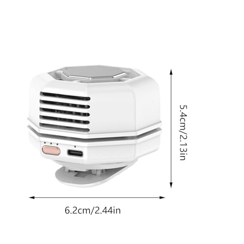 Ventilador de abrazadera y enfriador de aire portátil ajustable para golf 7