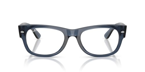 Ray-Ban (���C�o��) �T���O���X�t���[�� MEGA WAYFARER II ���j�Z�b�N�X �g�����X�y�A�����g�_�[�N�u���[ (TRANSAPRENT DARK BLUE) �����Y��52mm 0RX0832VF