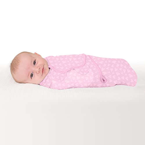 Swaddleme By Ingenuity Original Swaddle, Size Small/Medium, For Ages 0-3 Months, 7-14 Pounds, Up To 26 Inches Long, 2-Pack Baby Swaddle Blanket Wrap #TOP1