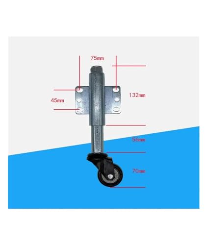 Roue amortisseur pour meubles de 2 pouces pour éliminer les vibrations et protéger les sols