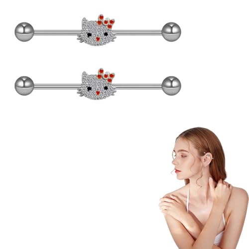 USO: Questi piercing sono perfetti da indossare tutti i giorni e da regalare per compleanni, Natale, anniversari, San Valentino e festività.