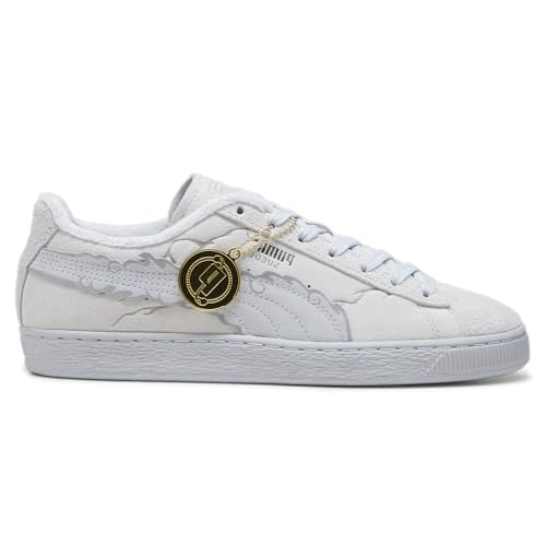 PUMA Mens Suede Straw Hat Luffy X Op Lace Up Sneakers Shoes Casual - Grey