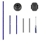 Staubsauger-Set für Dyson V6 V7 V8 V10 V11 Ersatz, weiche Plüschstreifen, Achsen, Rollen, Schraubendreher (Sets 2)