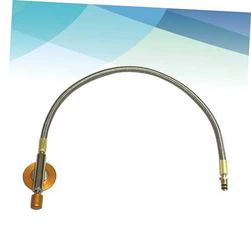 NULYLU Camping Gasherd Anschlussleitung 30CM Flexibler Brenner Schlauch Universelles Gasventil Für Gaskocher Und Campingkocher Robuste Und Langlebige Konstruktion Ersatzteil Für