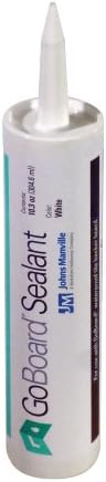 GoBoard Waterproof Tile Backer Board Sealant - White - 10.3 oz