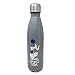 Borraccia in acciaio inox in metallo da 500 ml, con design stravagante e colorato, 24 ore a freddo e 12 a prova di perdite calde, BPA e ftalati, a doppia parete, Sport Star HTUK®