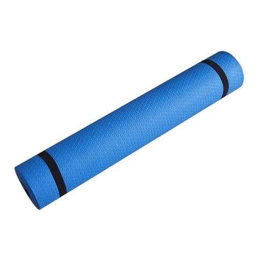 Esterilla Yoga Esterilla De Yoga Antideslizante For Deportes, Fitness, Espuma Gruesa Y Cómoda, Ideal For Ejercicios, Pilates Gimnasia(Blue,3MM)