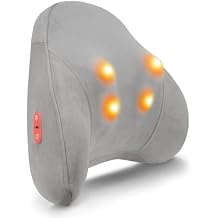 Shiatsu Neck and Back Massager for Pain Relief with Heat, Lower Back Massager Deep Tissue Kneading Pillow for Neck, Lower Back, Leg, Shoulder - Gift for Dad Mom, Auto Shut-Off