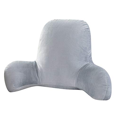 CYCTECH Bed Rest Reading Pillow, Large Plush Shredded Foam Reading and TV Relax