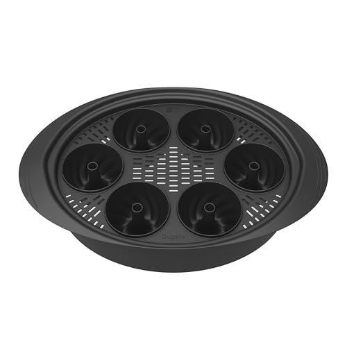 Wundermix - Gugelix® Mini-Gugelhupf Backform für Thermomix Varoma • Kuchenbackform für Gugelhupf • Kompatibel mit TM6, T...