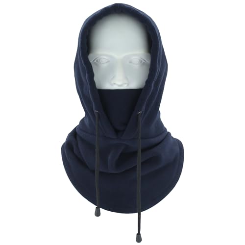 Braga Cuello Hombre Gorros de senderismo a prueba de viento for hombre, pasamontañas térmicos cálidos de lana, gorros for la cara, esquí, bicicleta, motocicleta, ciclismo, calentador de cuello, casco,