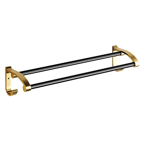 Porte-serviette double mural LWX pour éviter l'humidité dans la douche