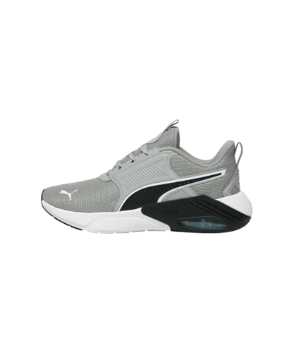 Puma X-Cell Nova FS, Unisex-Straßen-Laufschuhe, Echo-Grau/Schwarz/Hellblau, Größe 39, Echo-Grau Puma Schwarz, Vibrationsblau, 39 EU… – Ansicht 2