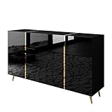 design kommode schlafzimmer 📐GRÖSSE: Es ist die große, bequeme Kommode, die das Organisieren erleichtert. Seine Abmessungen betragen 158 x 41,3 x 88 cm.