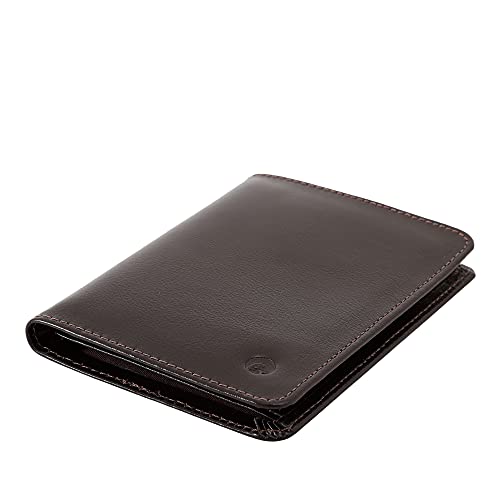 Carteira Masculina Couro Legítimo Proteção RFID Couro50 620 (Café)