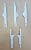 5pc Shutter Joiners. Fit Hunter Douglas Clearview Shutter, Eclipse Shutter (3.5" Joiner)