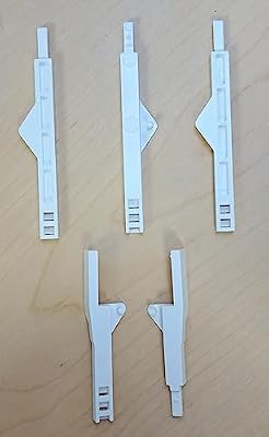 5pc Shutter Joiners. Fit Hunter Douglas Clearview Shutter, Eclipse Shutter (3.5" Joiner)