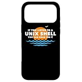 Unix Shell - Computer Science Programming Geek Nerd スマホケース iPhone 17 Pro Max 用