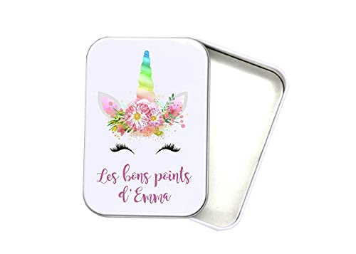 Boîte à bon points personnalisable