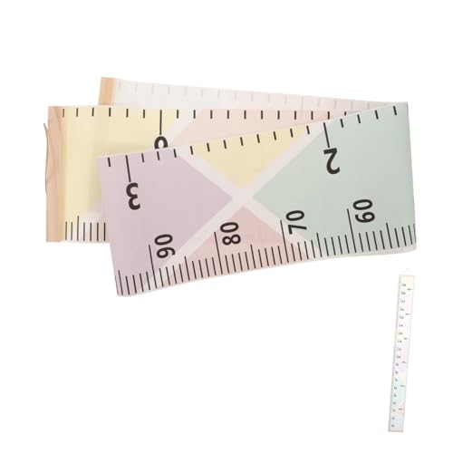 HEMOTON Baby Height Growth Chart Toddler Height Wall Chart Wall Hanging Random Style