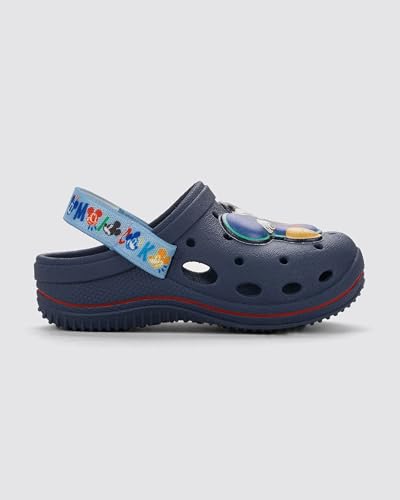 Babuch Infantil Menino Disney Moments Baby Mickey Azul Grendene Kids (Azul Escuro, BR, Criança de 1
