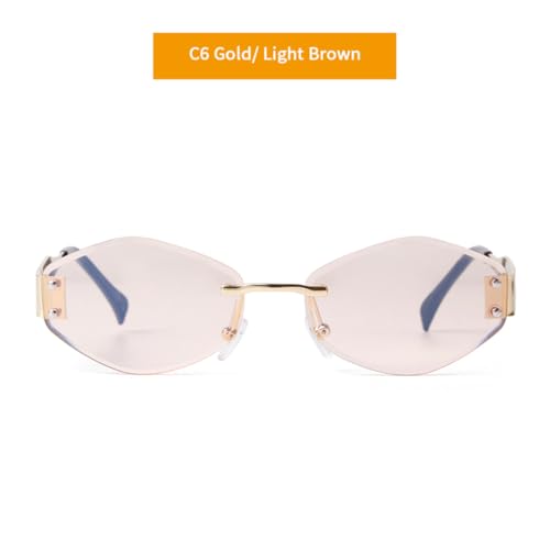 Lunettes de soleil rétro sans monture parfaites pour vos festivals et vacances