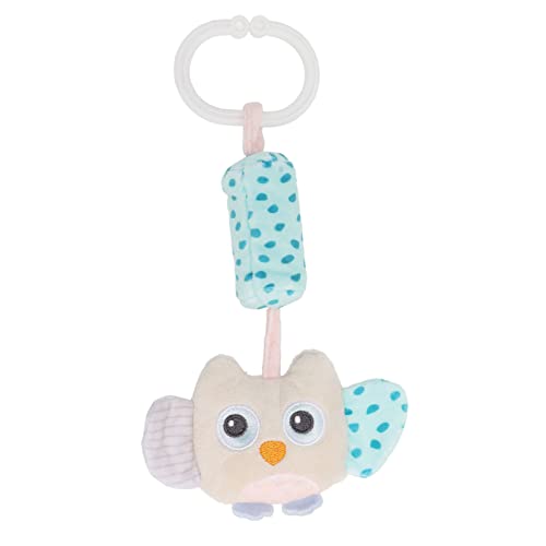 Image of Baby Stroller Soft Plush Hanging Toy for Car Seat Stroller (Owl 25cm / 9.8in) Soothing Toys