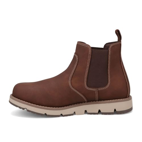 DOCKERS Mens Dylan Rugged Casual Chelsea Boot, Briar, 7 M by DOCKERS - Used condition - Image 5