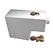 Pelamatic Electric Nut Cracker | Dual-Mode Manual & Auto | Adjustable for Pecans, Almonds, Nuts | NEW UPDATED Durable Compact Design, White, 6.69 x 11.02 x 3.54 in, Plastic